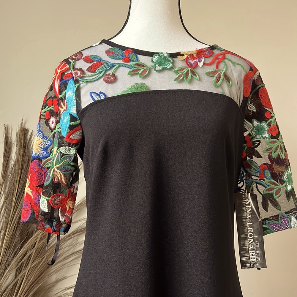 Nina Leonard dress